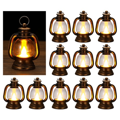 12pcs mini vintage lantern - vintage,
