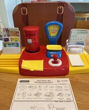Casdon Post Office Set Postal Counter Playset with Weighing Scales And Post Box