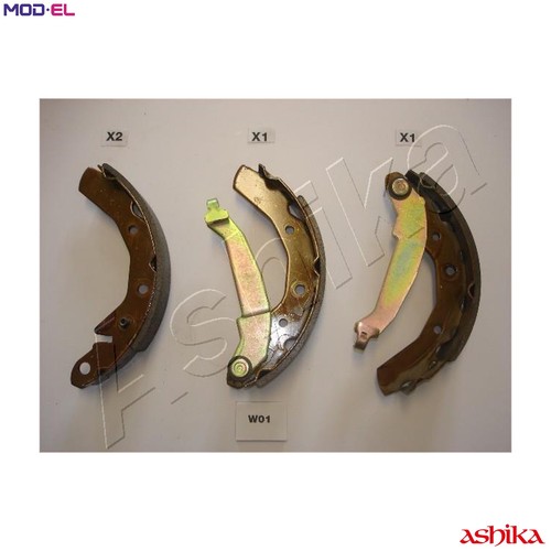 Brake shoe set 001 - 55-w0-001, for