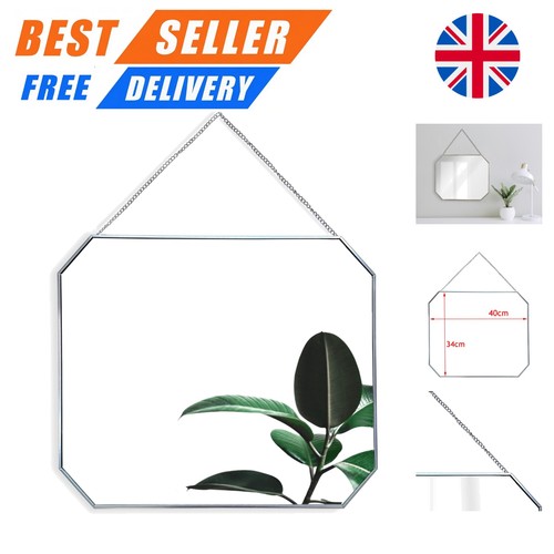 Chic rectangular wall mirror - rectangular,