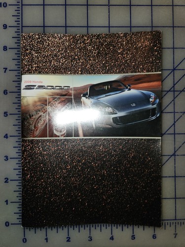 2009 honda s2000 brochure - honda,