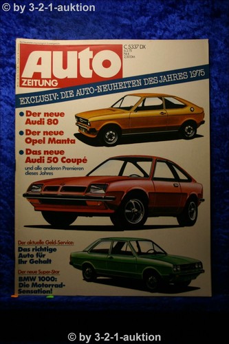 Car magazine audi - magazine, 4/75