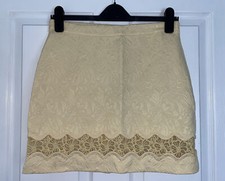 BNWT TOPSHOP YELLOW JACQUARD