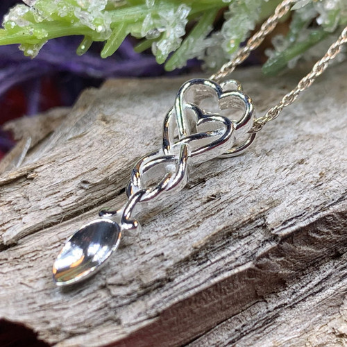 Celtic hearts welsh love spoon - love,