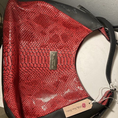 Real leather handbag - leather,