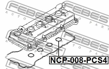 Gasket cylinder head - gasket,
