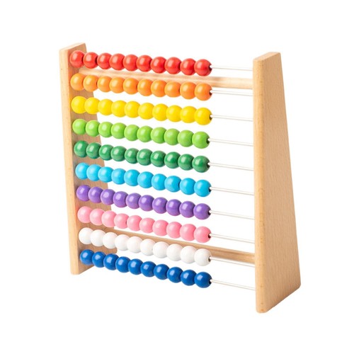 Wooden abacus beads - wooden,
