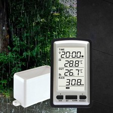 Rain Gauge with Temperature