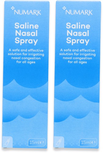 Numark saline nasal spray - saline,