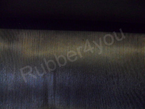 Fine ribbed corrugated rubber - fine,