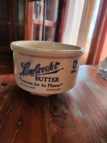 Lambrecht butter crock - lambrecht,
