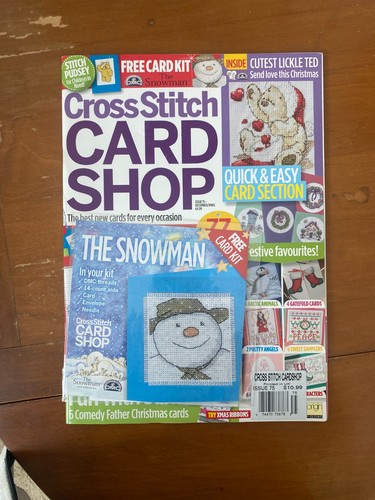 Cross stitch card shop - card, issue