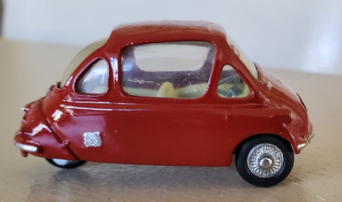 1960s cherry red corgi - cherry,