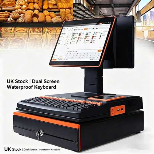 Dual touchscreen pos - pos, terminal