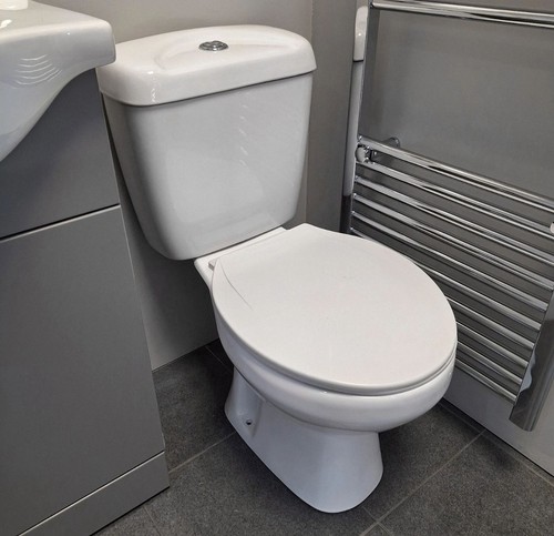 Toilet with standard seat - toilet,