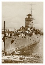 rp07907 - Royal Navy Warship - HMS Rodney - print 6x4