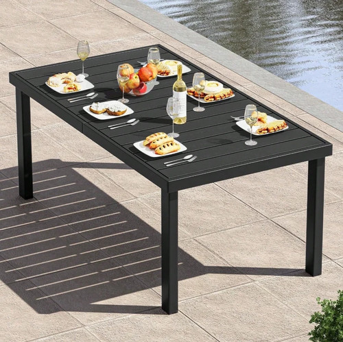 Garden patio dining table - patio, table,
