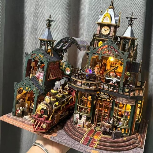 Train magic castle diy - magic,