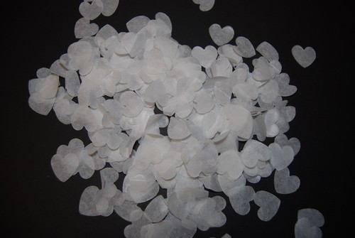 Biodegradable white wedding - biodegradable,