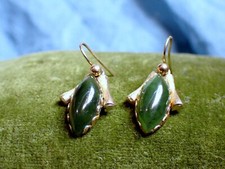 Nephrite Jade Yellow Metal