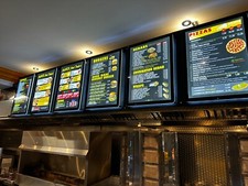 A2 LED Illuminated Backlit Slim Poster Display Menu Board   47X65CM