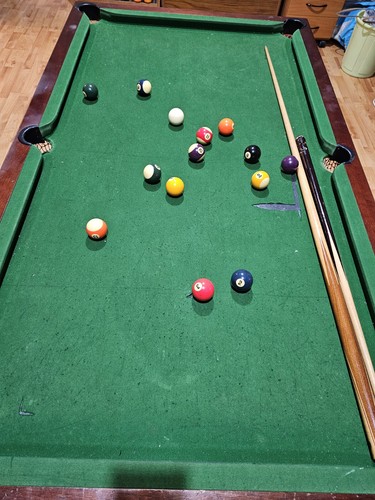 Vintage slate bed 6ft pool - vintage,