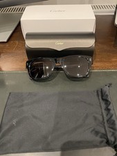 C De Cartier Sunglasses Black