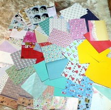 Craft Clearout Bundle Cardmaking Papercraft Decoupage Die Cuts A4 Card New Used