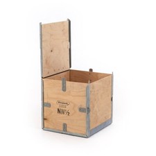BiGDUG Wooden Shipping Crates - Strong Packing Freight Boxes - No Nail 100kg UDL