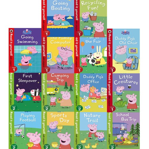 Peppa pig read - peppa, yourself