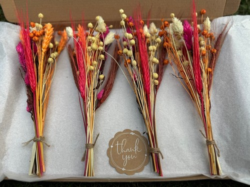 Dried flowers posy bouquets - dried,