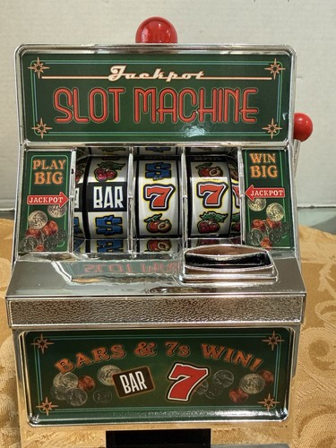 Vintage jackpot slot machine - vintage,