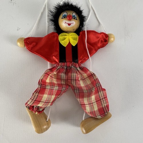 Vintage wooden puppet - vintage,