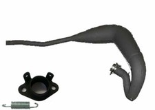 FITS YAMAHA DT 125 MX 1974-1981 EXHAUST / FRONT PIPE BIG ONE + FREE GASKET