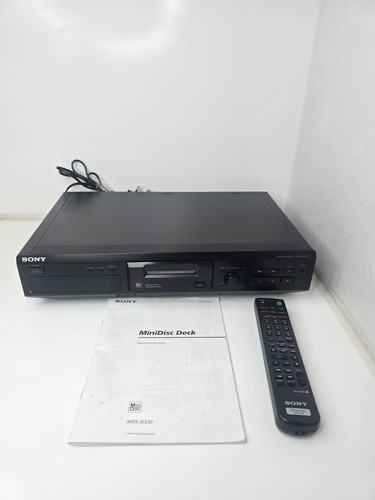 Sony minidisk mds je330 - minidisk,