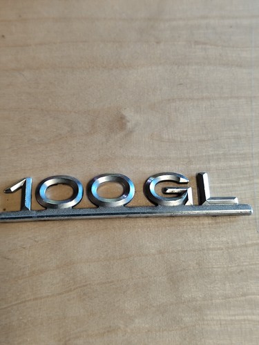 Genuine audi 100 emblem - 100, gl