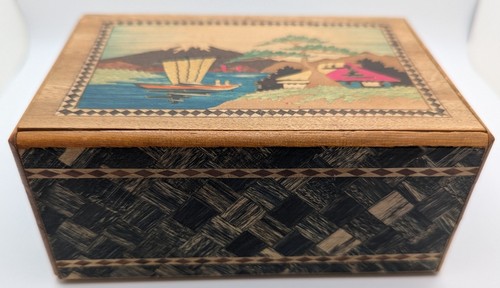 Vintage japan yosegi - vintage, puzzle