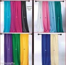 Fabric Sparkle Drapes Swags
