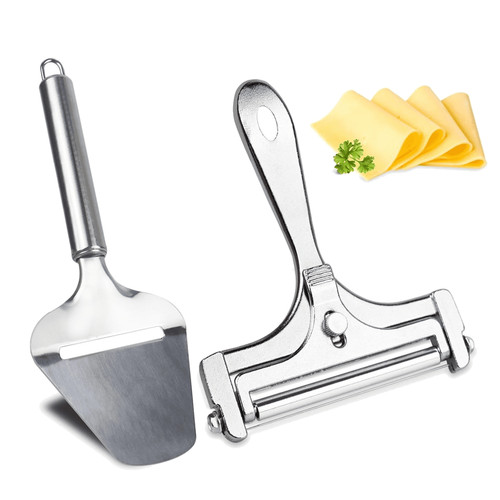 Stainless steel cheese - cheese, slicer