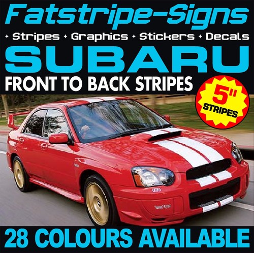 Fit subaru stripes graphics - subaru,