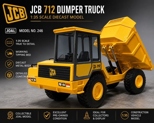 Joal jcb 712 dumper - truck, 1:35