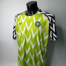 NIGERIA NIKE HOME 2018 FOOTBALL JERSEY SIZE XXL - RARE RETRO SOCCER SHIRT