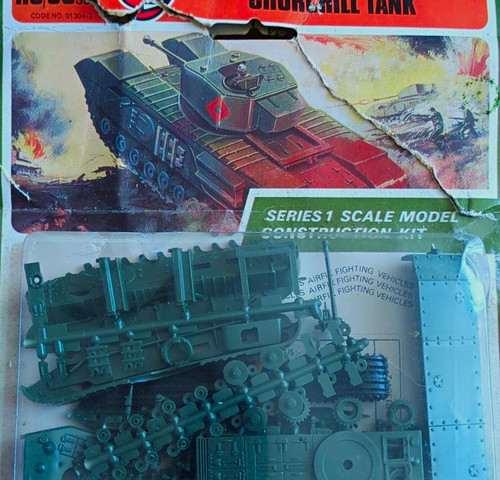 Airfix churchill tank series - churchill,