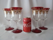 4x LARGE ITALIAN WATER WINE