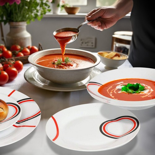 New 16pc dinner set bowl - new,
