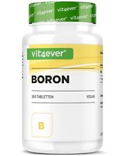 Boron - 365 Tablets with 3 mg - High Dose - Vegan - Boron - Trace Element