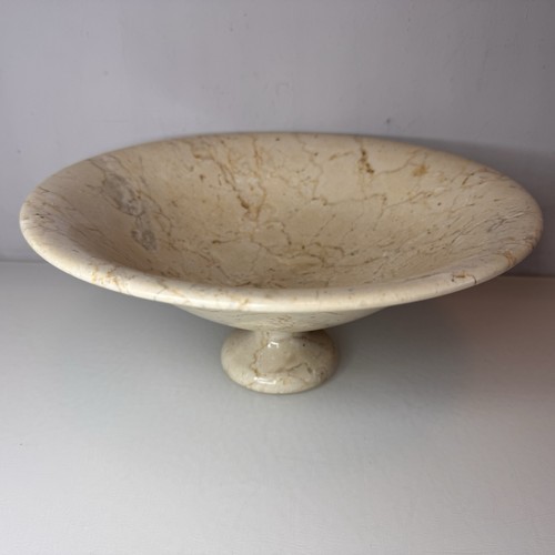 Polished stone compote - polished,