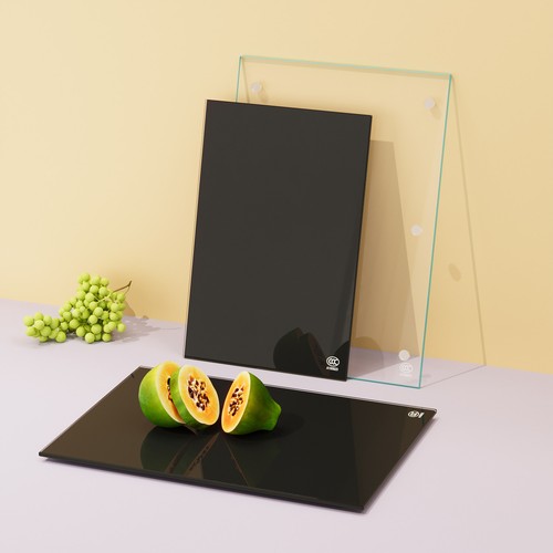 Rectangle glass chopping board - rectangle,