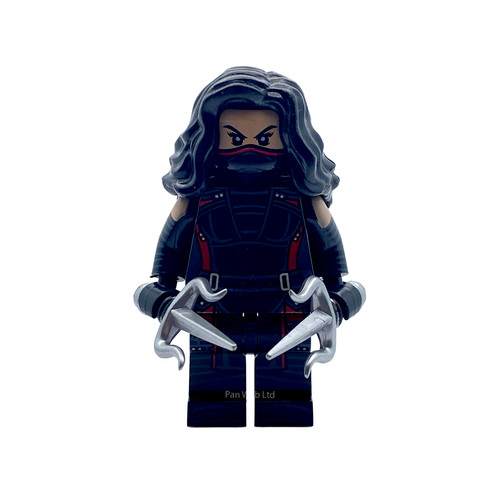 Electra minifigure black - minifigure,