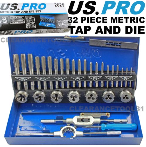 Pro piece metric tap and - piece,